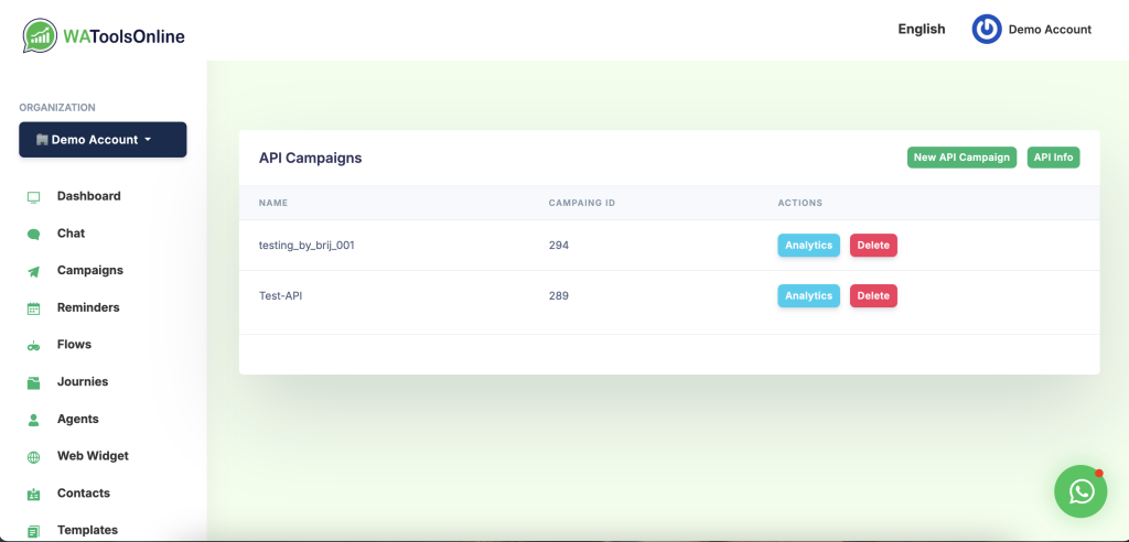 manage campaign