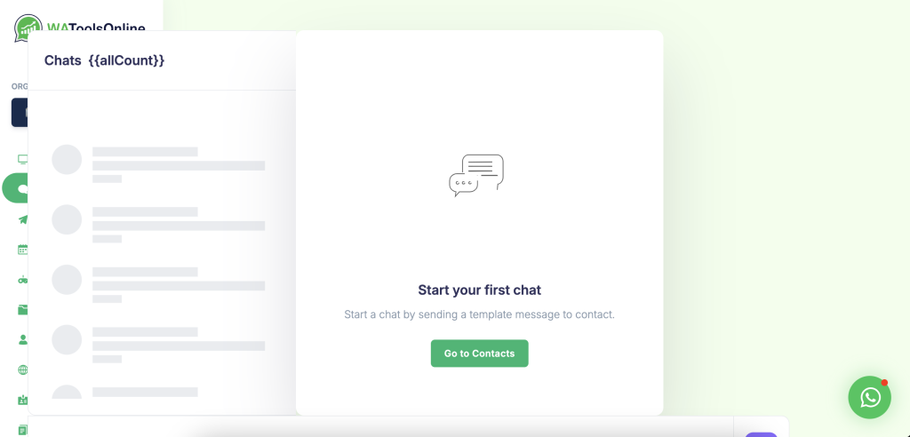 whatsApp messaging